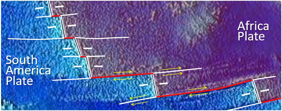 Figure: geology-thrust-mt-yamnuska